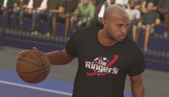 Pour la première fois, on va pouvoir jouer avec un footballeur dans NBA 2K17 !