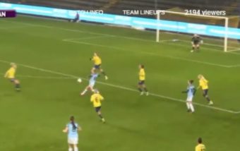 La superbe demi-volée dos au but de Toni Duggan pour Manchester City