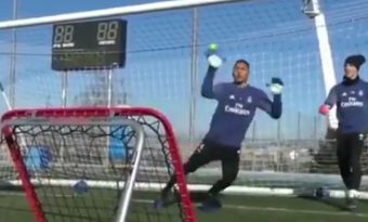 L’entrainement ultra-physique des gardiens du Real Madrid