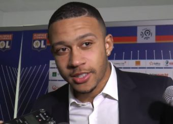 Quand Memphis Depay fait une petite blague sur Saint-Etienne en pleine interview !