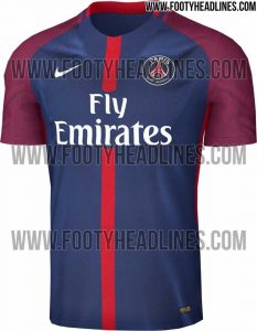 Le maillot du PSG 2017-2018 a fuité : il devrait ressembler à ça !