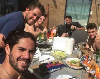 Quand Isco mange un paquet de chips du Barça juste avant le Clasico