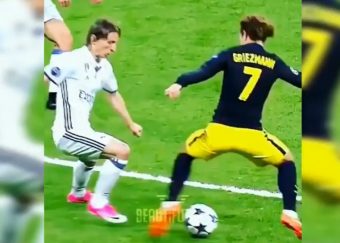 Luka Modrić claque un petit pont humiliant sur Antoine Griezmann ! (Vidéo)