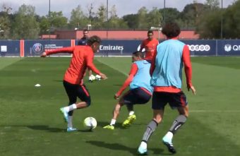 Neymar était en feu à l'entrainement du PSG de ce jeudi !