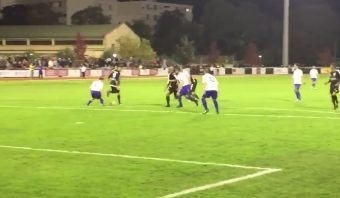 Ben Arfa offre une superbe passe décisive lors d'un match avec... le Variétés Club de France !