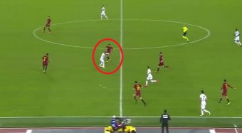 Le dribble inédit et totalement insolent de Di Francesco face à la Roma !