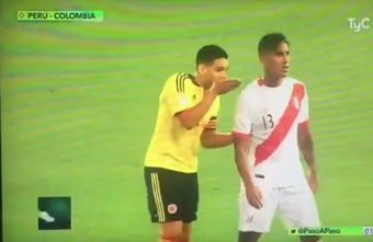 Falcao surpris en train d'arranger le match face au Pérou ?