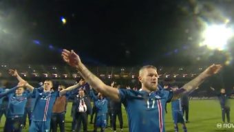 Frissons : le superbe clapping des Islandais pour fêter la qualification au Mondial !