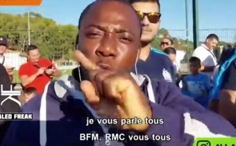 Le rap délirant d'un supporter marseillais avant OM-PSG !