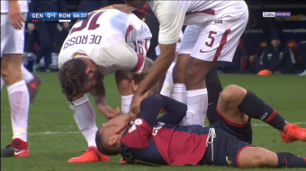 Daniele De Rossi se fait stupidement expulser pour une claque !