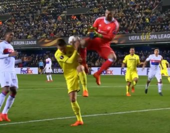 La nouvelle sortie très dangereuse d'Anthony Lopes face à Villarreal !