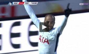 Lucas inscrit son premier but avec Tottenham !