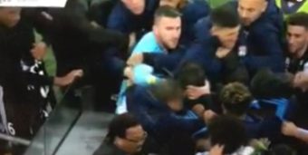 La vidéo qui montre qu'Anthony Lopes a giflé un dirigeant de l'OM pendant l'échauffourée !