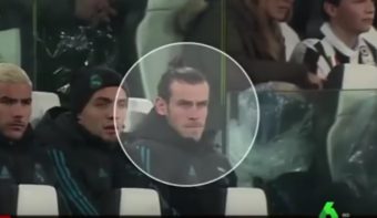 La réaction hallucinante de Gareth Bale sur le but de Ronaldo !