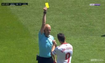 L'expulsion ridicule de Ben Yedder 8 minutes après être entré en jeu !