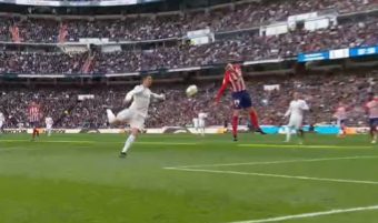 Le but sur une superbe volée de Cristiano Ronaldo face à l'Atletico Madrid !