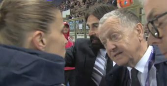 Quand Aulas met un gros coup de pression à une arbitre pour arrêter le match PSG-OL féminines !