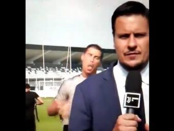 Quand Cristiano Ronaldo s'amuse à troller un journaliste de Juventus TV !