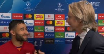 L'interview géniale de Nabil Fékir en anglais après la victoire contre City !