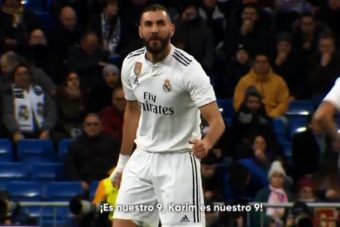 Quand tout Bernabéu se met à chanter à la gloire de Benzema après son but !