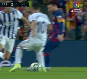 Le petit pont monstrueux de Messi qui a enflammé Twitter hier soir !