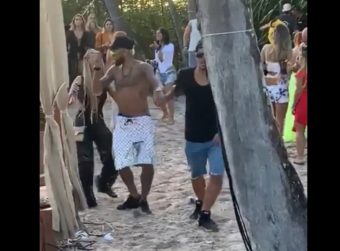 La vidéo incroyable de Neymar ivre sur la plage pendant ses vacances !