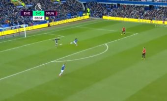 L'incroyable boulette de De Gea au bout de 2 minutes contre Everton !