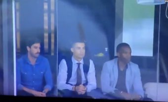 La réaction de Cristiano Ronaldo sur le but de Vinicius !